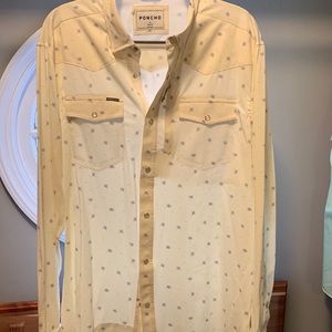 Poncho Slim Fit Shirt - XL -Like new!
